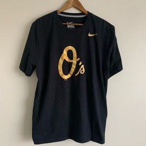 Nike Baltimore Orioles t-shirt Mens XL Hologram